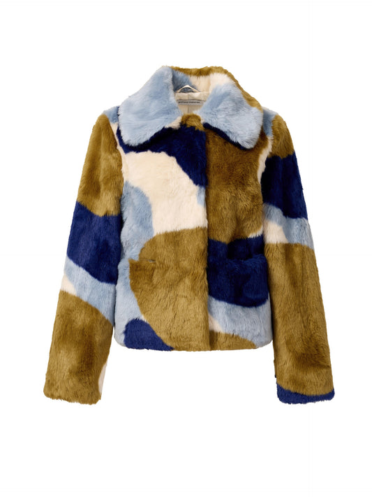 Poise Short - Indigo Swirl